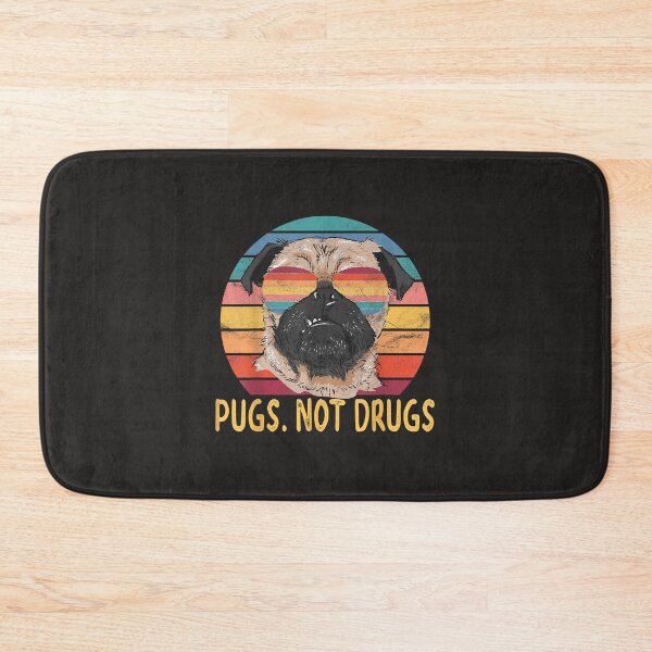 Item preview, Pugs Not Drugs Pug Dog Lover Gifts  designed and sold by HaroldIWagner.