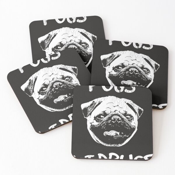Item preview, Pugs Not Drugs  designed and sold by HaroldIWagner.