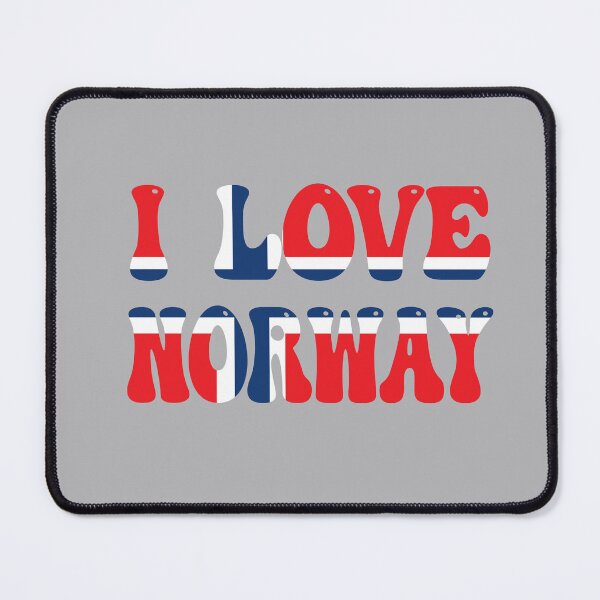 Item preview, Funny Norway Quote I Love Norway cool Norwegian design for all Nordic And Oslo Citiziens Specialy designed and sold by saadabs.