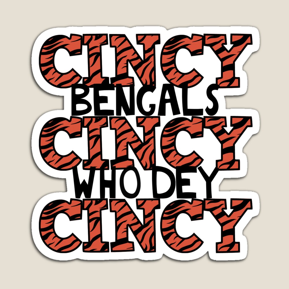 Who Dey Bengals Win Sticker by Cincinnati Bengals for iOS