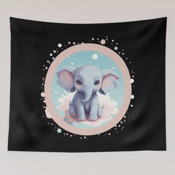 Item preview, Itty Bitty Elephant designed and sold by GlunmanStore.