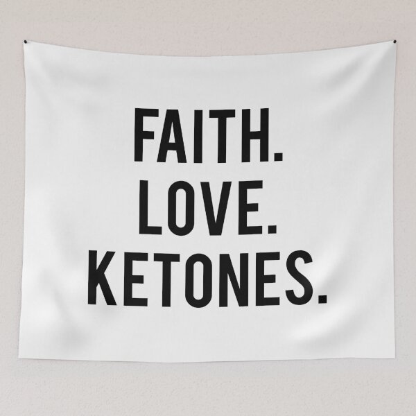Item preview, Faith. Love. Ketones. designed and sold by Healthy AF.