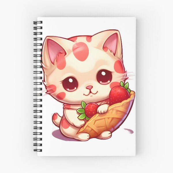Item preview, Strawberry Kitten designed and sold by ArtfulVixen.