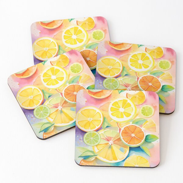 Item preview, Fresh Citrus Slices designed and sold by ArtFactoryAI.