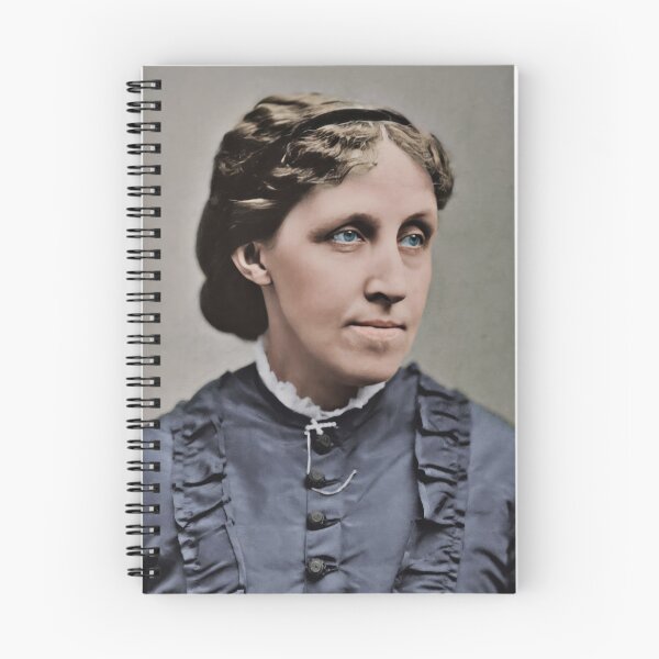 Item preview, Louisa May Alcott in color designed and sold by PatSeg Photos.