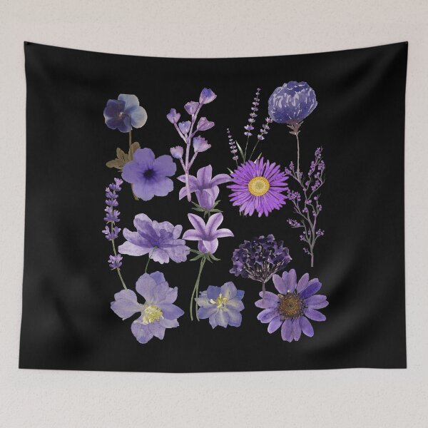 Item preview, Purple Flowers Differents  designed and sold by ColorDesings.