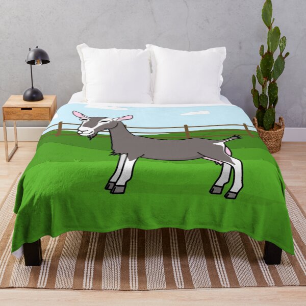 Item preview, Goofy Toggenburg Dairy Goat designed and sold by potatoegoat.