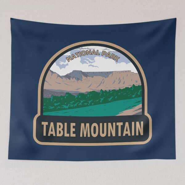 Item preview, Table Mountain National Park South Africa Travel Art designed and sold by KrisSidDesigns.