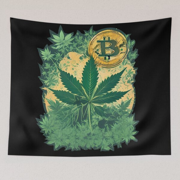 Item preview, Bitcoin and Weed is all you Need - Damn I should make a shirt with that slogan designed and sold by wojysmokes.