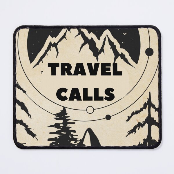 Item preview, Travel Calls Meme designed and sold by HanaiPrint.