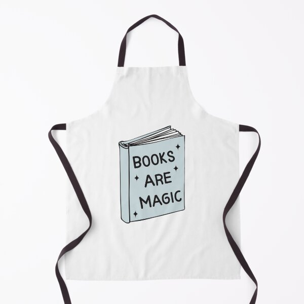 Item preview, Books are Magic (Pale Blue) designed and sold by TeakettleBooks.