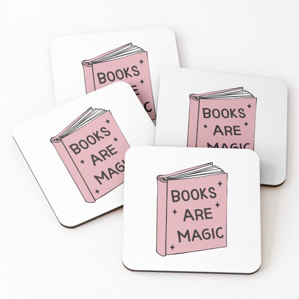 Item preview, Copy of Books are Magic (Pink) designed and sold by TeakettleBooks.