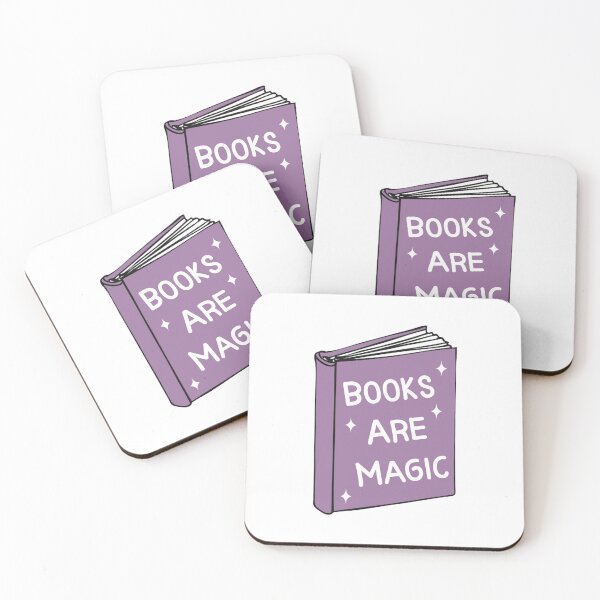 Item preview, Copy of Copy of Books are Magic (Purple) designed and sold by TeakettleBooks.