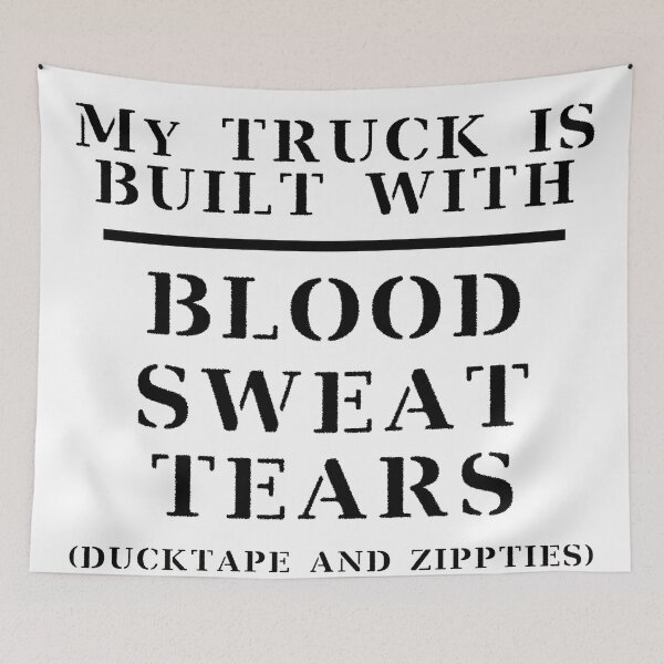 Item preview, Truck Built on ducktape and Zippties designed and sold by TDdesigns4.