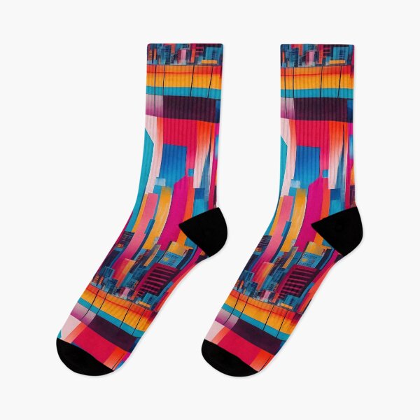 Item preview, Abstract Colorful New York City designed and sold by MamaHome.