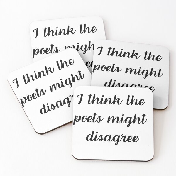 Item preview, i think the poets might disagree designed and sold by JapKo.