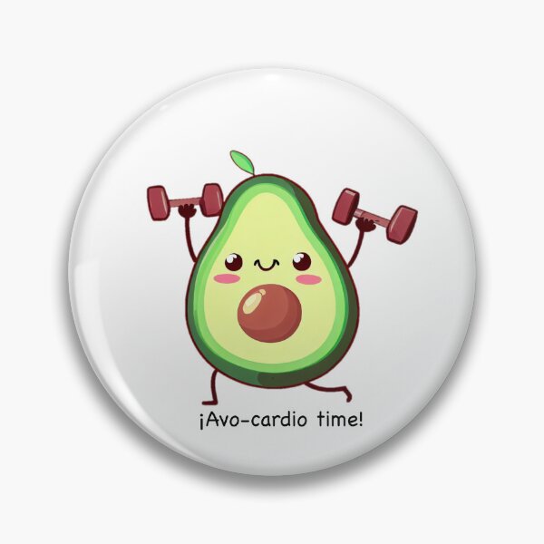 Item preview, ¡Avo-cardio time! designed and sold by MotiMations.