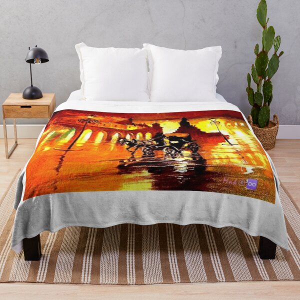 Item preview, Golden Evening Stroll designed and sold by Magdalena Krzebiot.