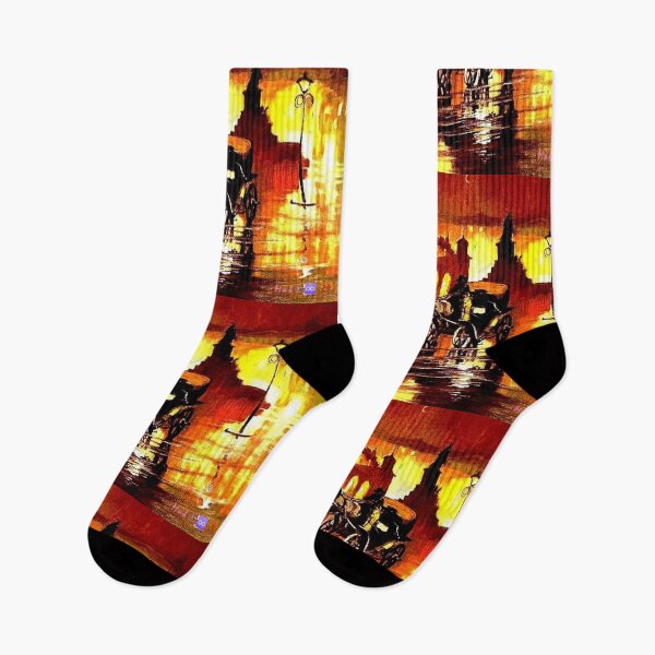 Item preview, Golden Evening Stroll designed and sold by Magdalena Krzebiot.