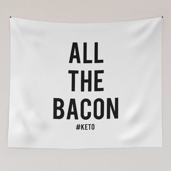 Item preview, All The Bacon designed and sold by Healthy AF.