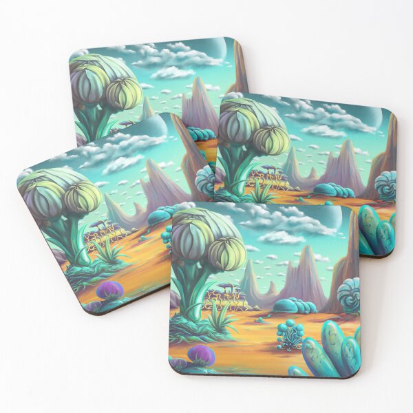 Item preview, Alien World Landscape 2 designed and sold by HrisRizz.