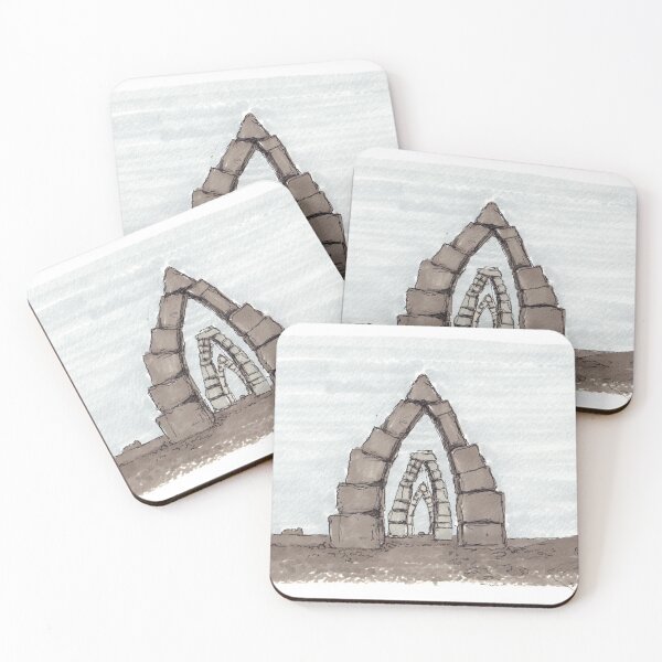 Item preview, Arctic Henge Iceland Watercolour designed and sold by Tom Napper Design.