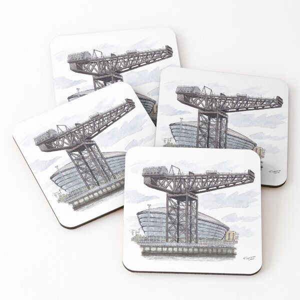Item preview, Finnieston Crane Glasgow Watercolour designed and sold by Tom Napper Design.