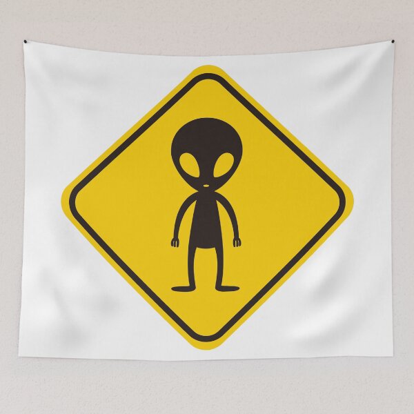 Item preview, ALIENS ufo - They're Here designed and sold by vargass street.