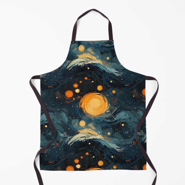 Item preview, Van Gogh Starry Night Outer Space Pattern 16 designed and sold by DigitalPatternx.