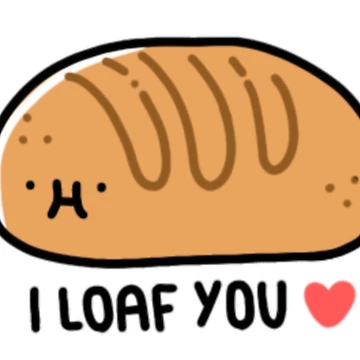 Artwork thumbnail, Cute bread by coocoolat