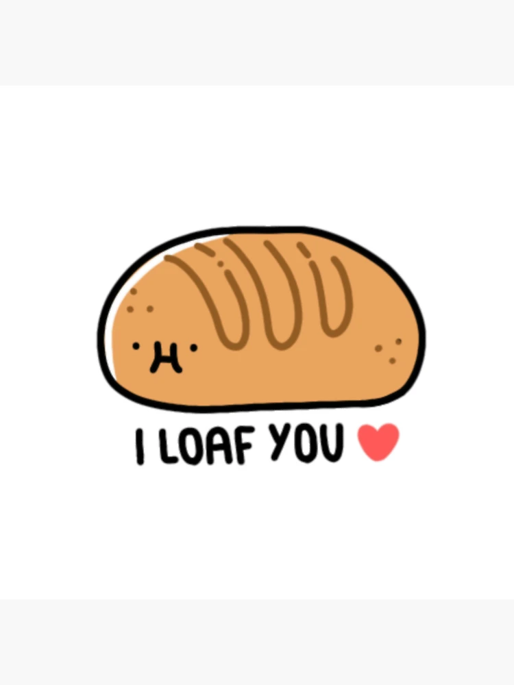 Thumbnail 4 of 4, Clock, Cute bread designed and sold by coocoolat.