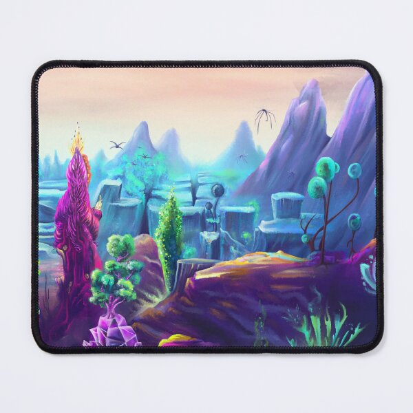 Item preview, Alien World Landscape 1 designed and sold by HrisRizz.