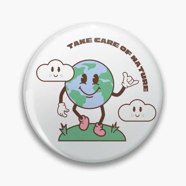 Item preview, Take Care Of Nature - Planet Retro Design designed and sold by Koka-Koala.