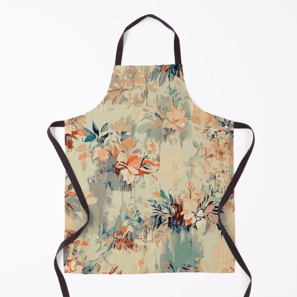 Item preview, Nostalgic floral splendor beige vintage flower magic designed and sold by Ascooepics.