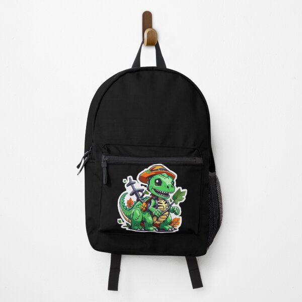Item preview, Cute Skeleton Riding green Dinosaur designed and sold by TrendyPalette.