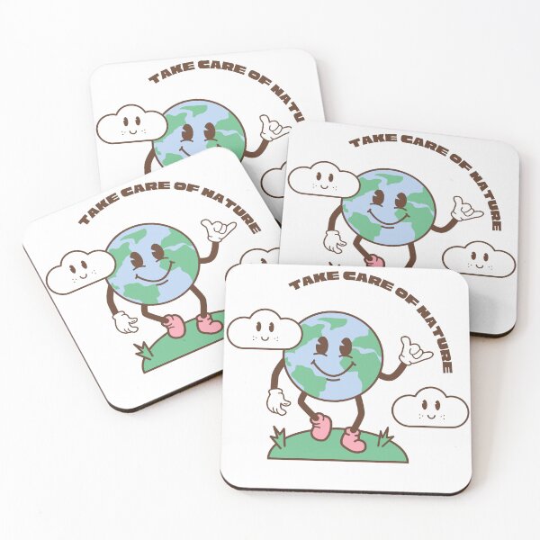Item preview, Take Care Of Nature - Planet Retro Design designed and sold by Koka-Koala.
