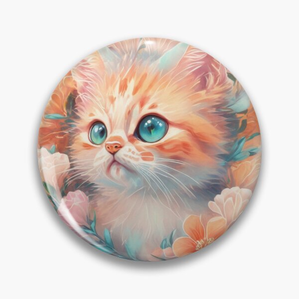 Item preview, Cute Colorful Kawaii Anime Cat designed and sold by atatenterprise.