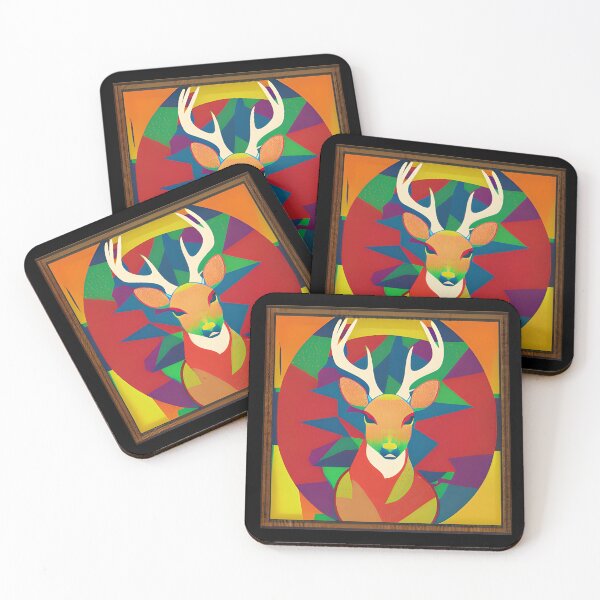 Item preview, Deer in color designed and sold by MikoMate.
