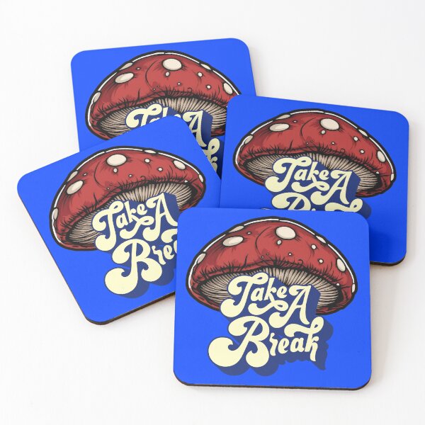 Item preview, Take a Break Shrooms designed and sold by NOTSNIW ART.