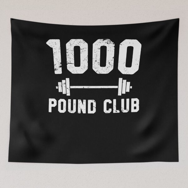 Artikelvorschau, 1000 Pfund Club Mitglied Powerlifter entworfen und verkauft von 14thFloor.