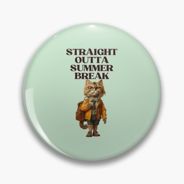 Item preview, Nerdy Cat Cool Back to School | Retro Academic Feline Design  designed and sold by KittyStampedeCo.