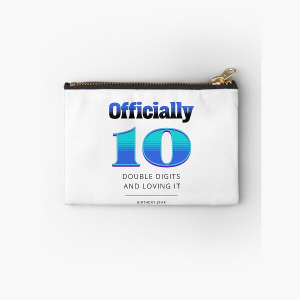 Item preview, 10th birthday shirt designed and sold by Stencil Crafts.