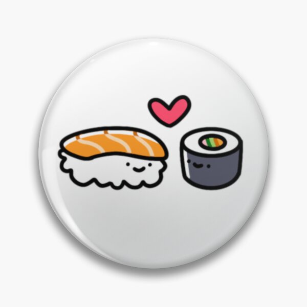 Item preview, Cute sushi in love designed and sold by coocoolat.