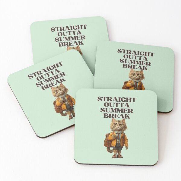 Item preview, Nerdy Cat Cool Back to School | Retro Academic Feline Design  designed and sold by KittyStampedeCo.