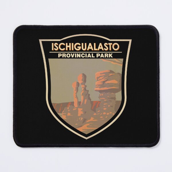 Item preview, Ischigualasto Provincial Park Argentina Badge designed and sold by KrisSidDesigns.