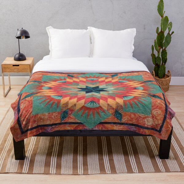Item preview, patchwork quilt dahlia designed and sold by GLORY-LIFE.