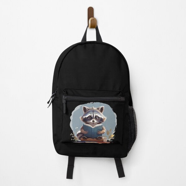 Item preview, Raccoon Reads Book designed and sold by TrendyPalette.
