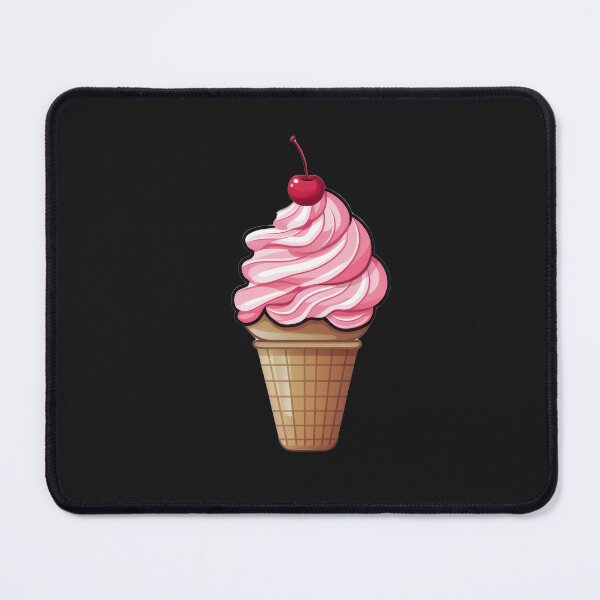 Item preview, Frescura y sabor en un helado de fresa: Ilustración irresistible designed and sold by Belltwon.