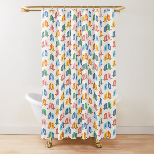 Oh Happy Day Birdy Buddies Shower Curtain