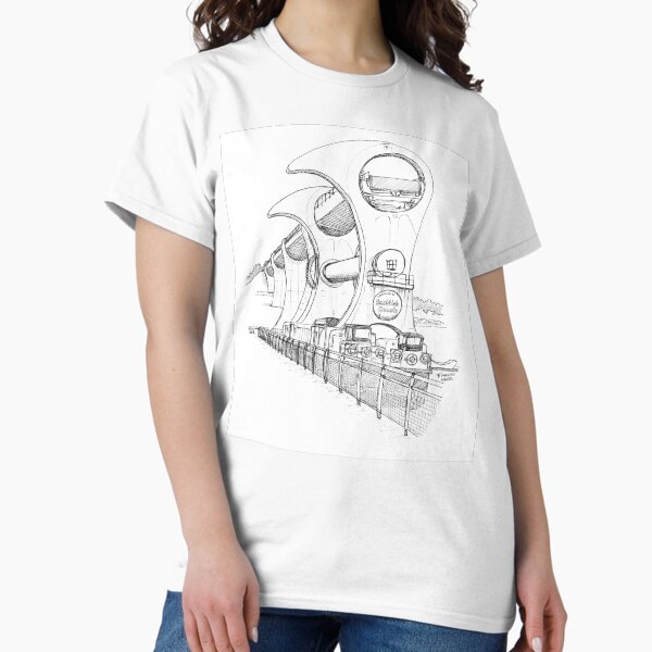 Item preview, Falkirk Wheel Drawing designed and sold by Tom Napper Design.